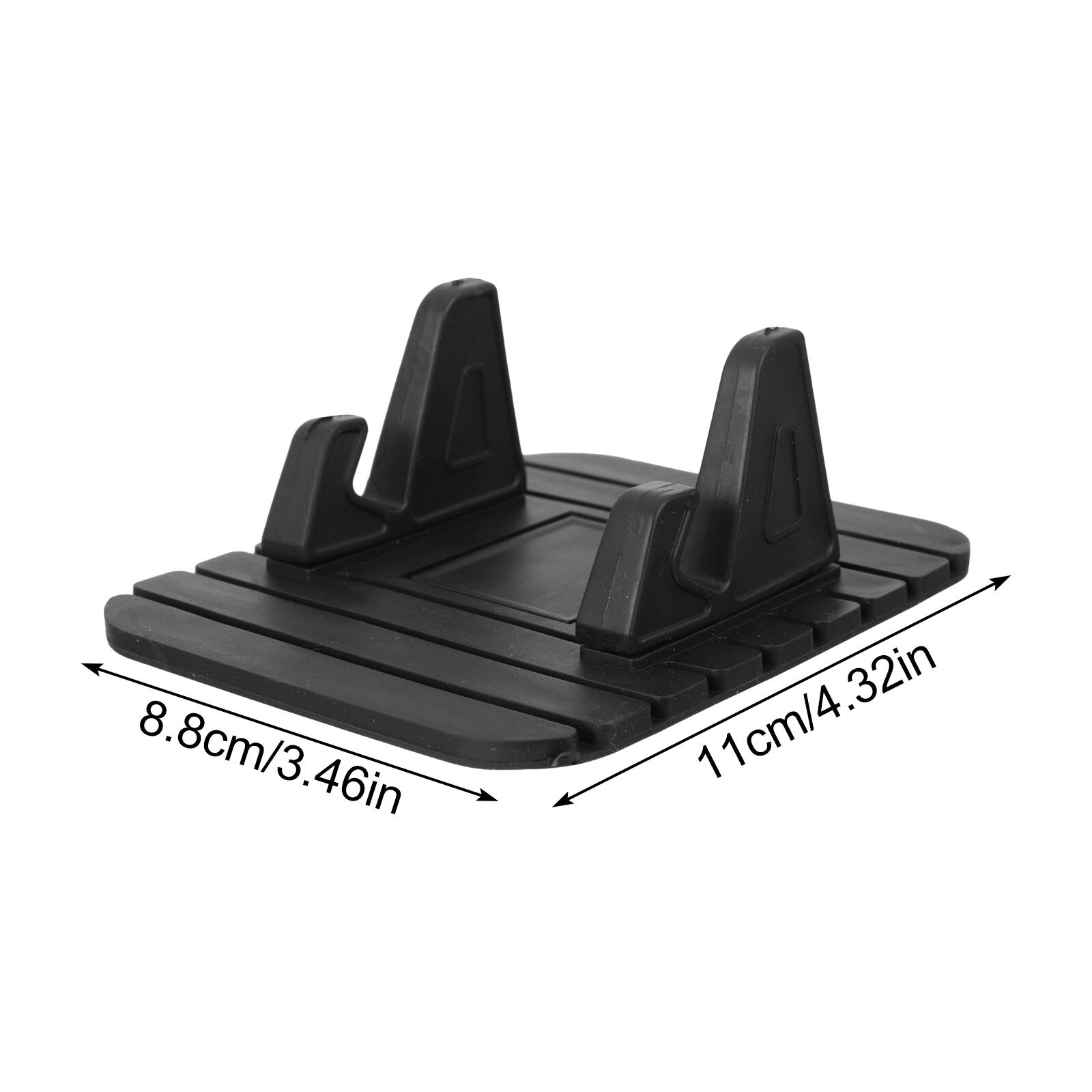 2pcs Non-slip Mobile Phone Pad Rack Universal Car On-board Navigation Bracket