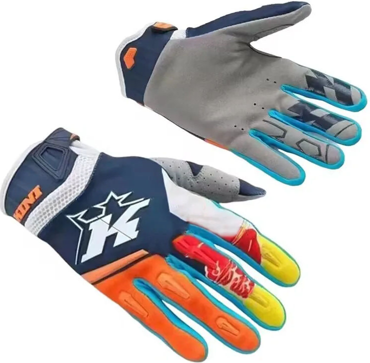 Moto-Cross-MX-Handschuhe für Motorräder, fertig zum Rennen, BMX, MTB, ATV, Offroad, Mountainbike, Radfahren, Anti-fallen-Schutz: Beige / M