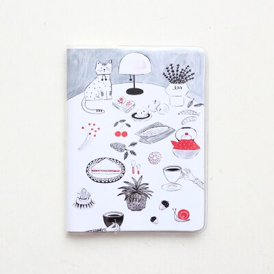 A6 PVC Cover Wekelijks/Maandelijks/Lijn Notebook Planner Dagelijkse Schema Boek Dagboek Boek Scratch Notepad Memo BZNVN: 8