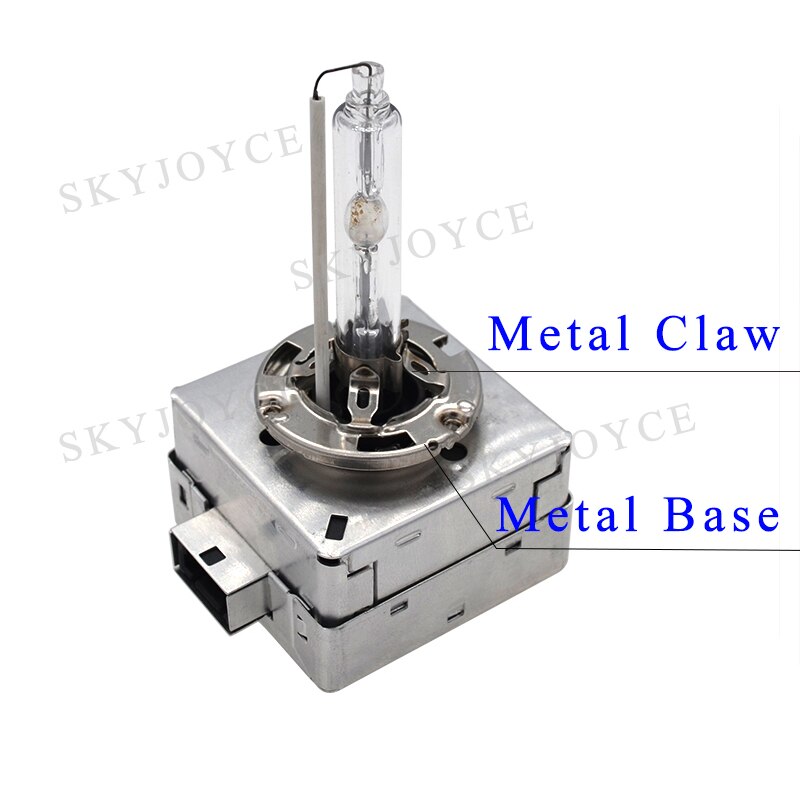SKYJOYCE 35W 55W D3S Xenon HID Bulb D1S 6000K 4300K 8000K 5000K D3S Metal Base Claw Car Headlight Lamp D1S D3S HID Xenon Bulb