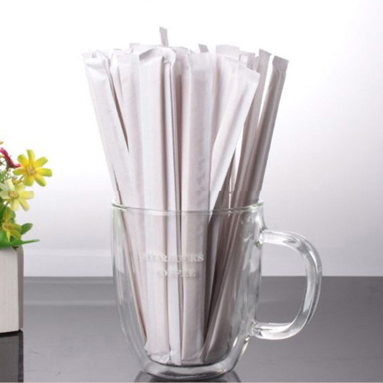 100PCS Wooden Coffee Tea Stirrer Sticks for Home Office Restaurant Party Travel Camping Picnics Portable Coffee Stir Sticks 14cm