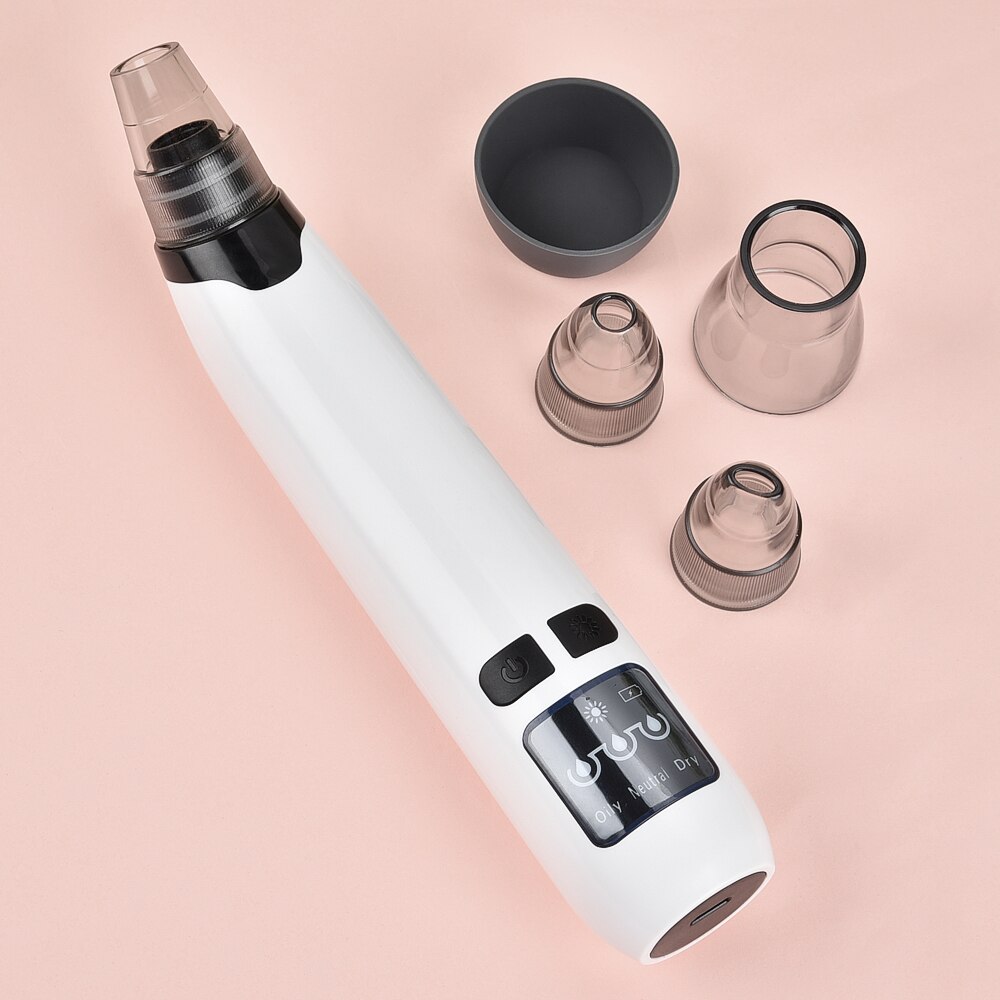 Nose Cleaner T Zone Pore Acne Pimple Removal Blackhead Remover Face Deep Vacuum Suction Facial Diamond Beauty Clean Skin Tool