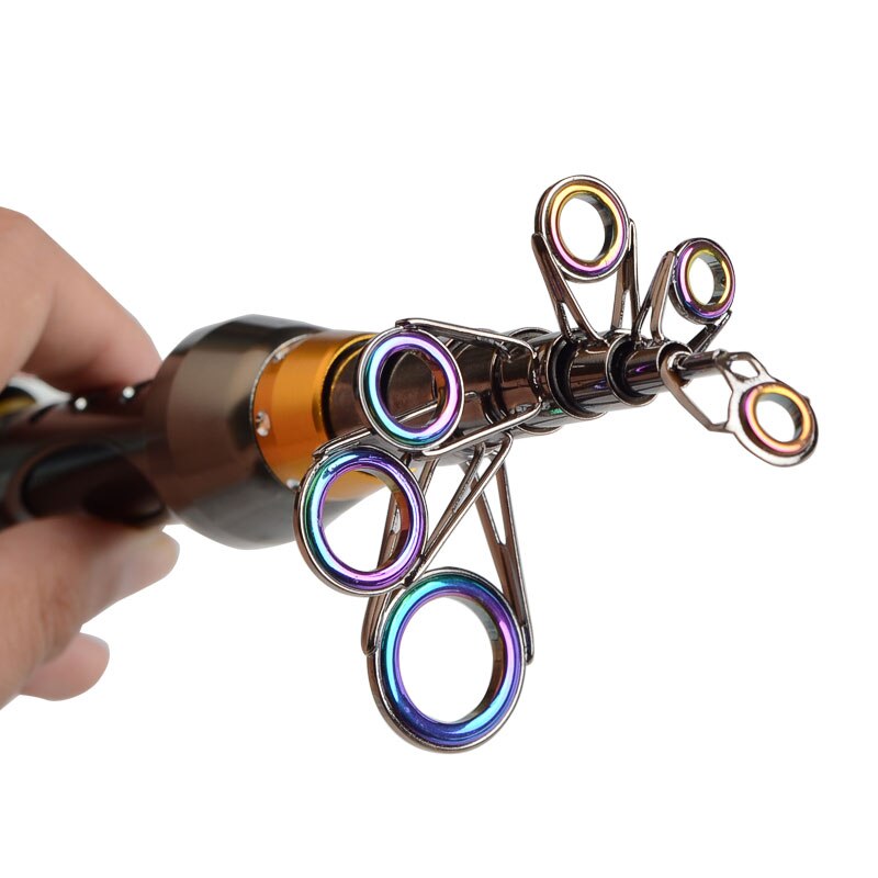 99% Carbon 1.8M 2.1M 2.4M 2.7M 3.0M 3.6M Portable Telescopic Fishing Rod Spinning Fish Hand Fishing Tackle Sea Rod Ocean rod