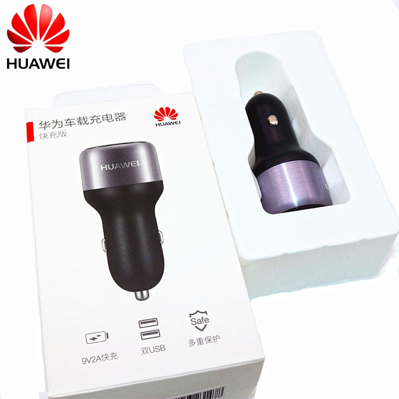 Cargador de Metal para coche Huawei, dispositivo de carga rápida FCP para Huawei P30 P20 P10 P9 Plus Mate 30 20 10 9 8 Pro Lite Honor V20 V10
