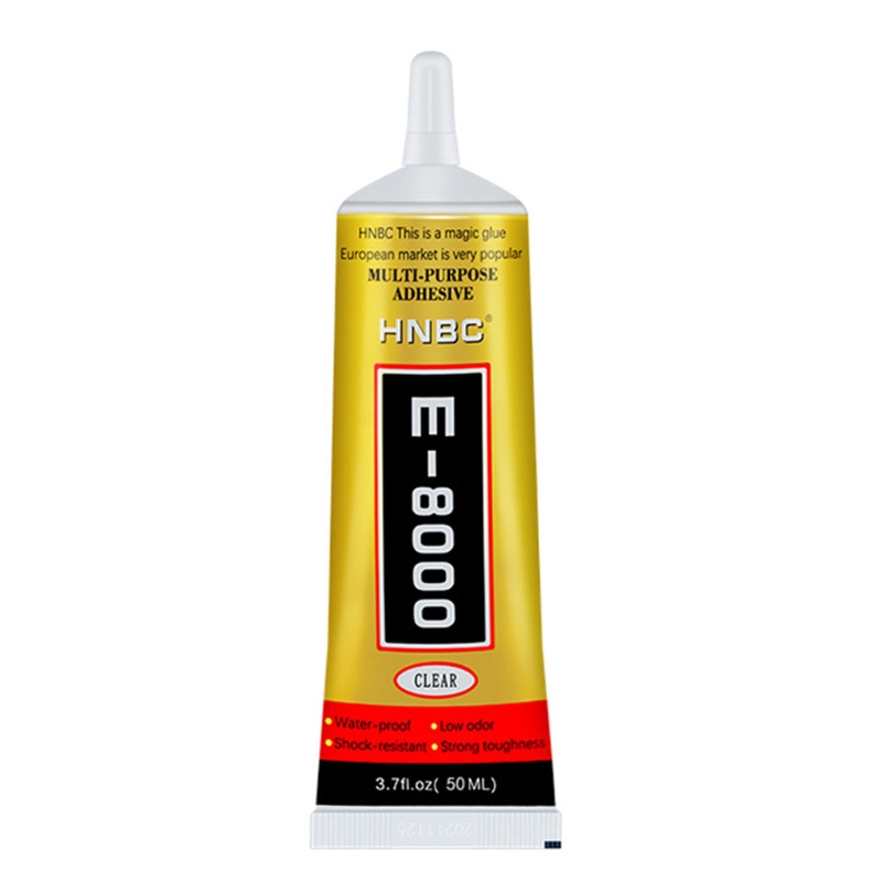 E8000 Screen Repairing Tool Glue for Phone Computer LCD TV Epoxy Resin Clear: 110ml