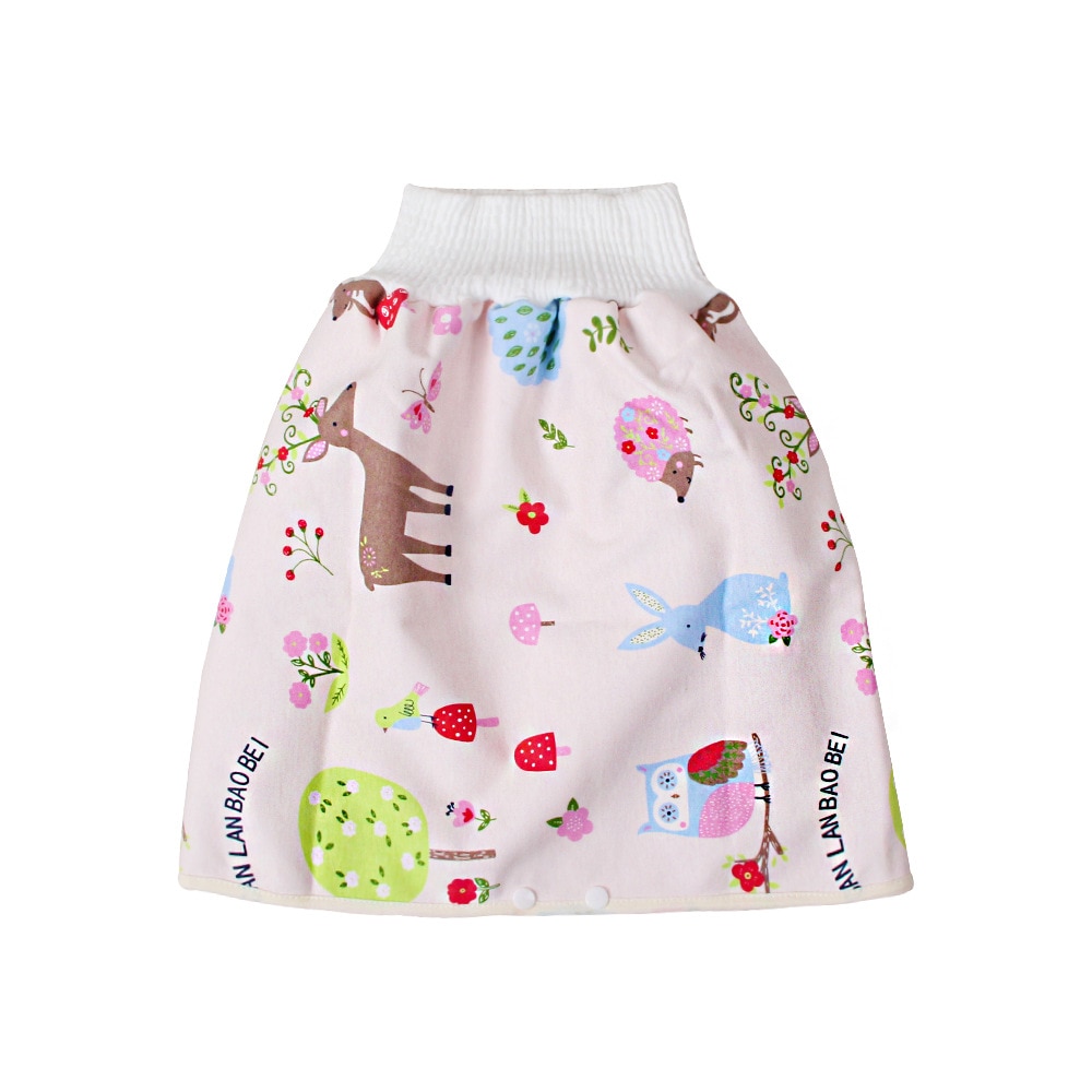 Leuke Cartoon Baby Rok Luiers Herbruikbare Luiers Doek Luier Wasbaar Zuigelingen Kinderen Kindje Katoenen Trainingsbroek Slipje Nappy: A5 / L