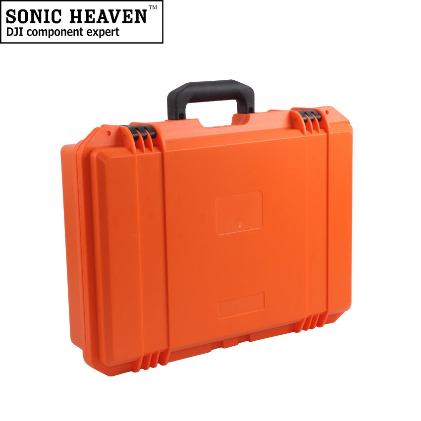 Caméra Drone valise DJI Mavic Air Fly plus Combo coffre de rangement de sécurité étanche antichoc étui de transport pour DJI Mavic Air: Orange