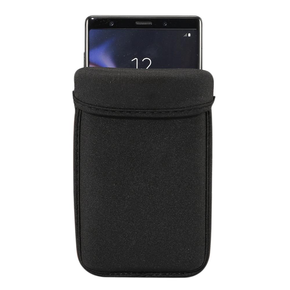 Universal Neopren Handy Tasche für Galaxy Note9 Note8 A8 Sterne und andere 6,4 zoll Handy Vertikale Beutel 18x9 cm