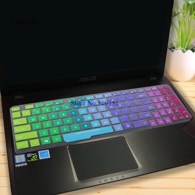 For Asus ROG Strix GL553VD GL553 FZ53VD FX553VE FX553VD FX53VW GL753VE ZX53VW 15 17 inch Notebook keyboard cover protector Skin: Color 3