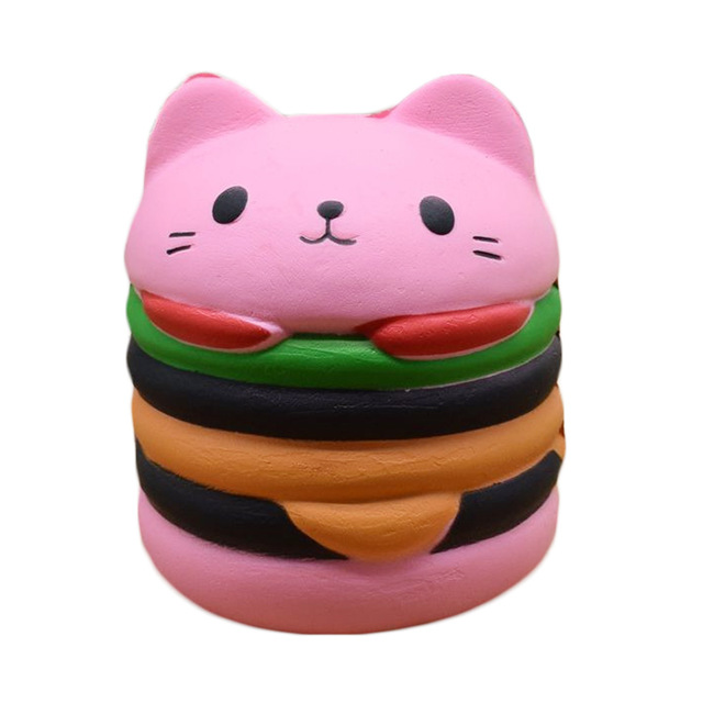 Anti-stress Carino Squishy Lento Aumento Squishes Panda Pesca Scatola di Latte Gatto Hamburger Patatine Fritte Squishi Poo Dente DELL'UNITÀ di elaborazione Squishy giocattoli Cordino: 12