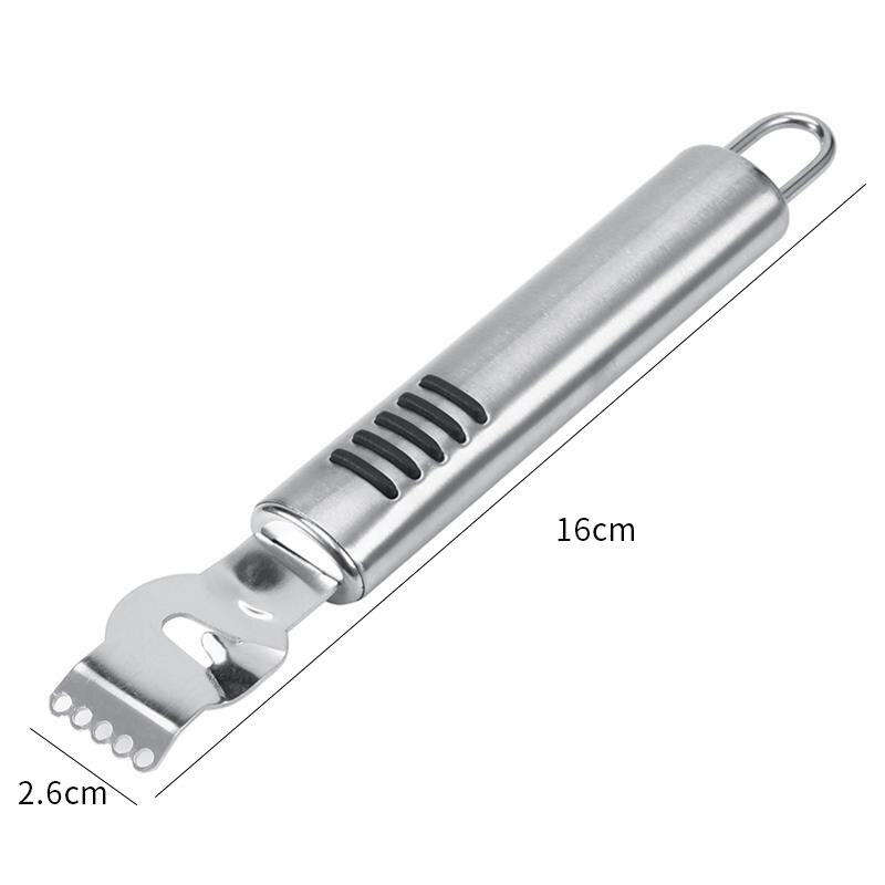 Roestvrij Staal Citroen Rasp Groente Fruit Dunschiller Rasp Schraper Fruit Vleesmes Keuken Gadgets Bar Accessoires: Default Title