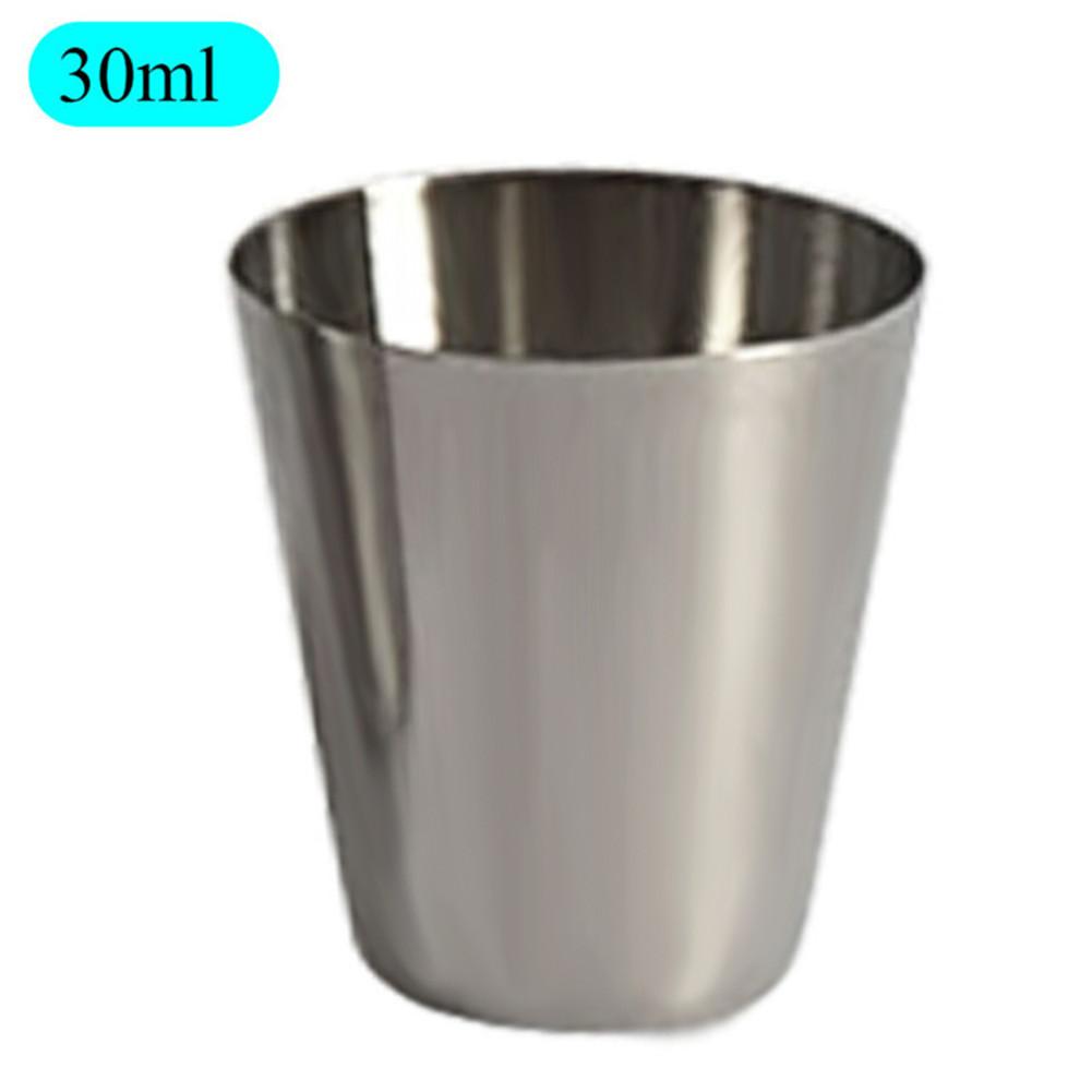 30ml Stainless Steel Coffee Tea Milk Mugs Metal Travel Mugs Tumbler Whiskey Beer Cups Outdoor Camping Drinking
