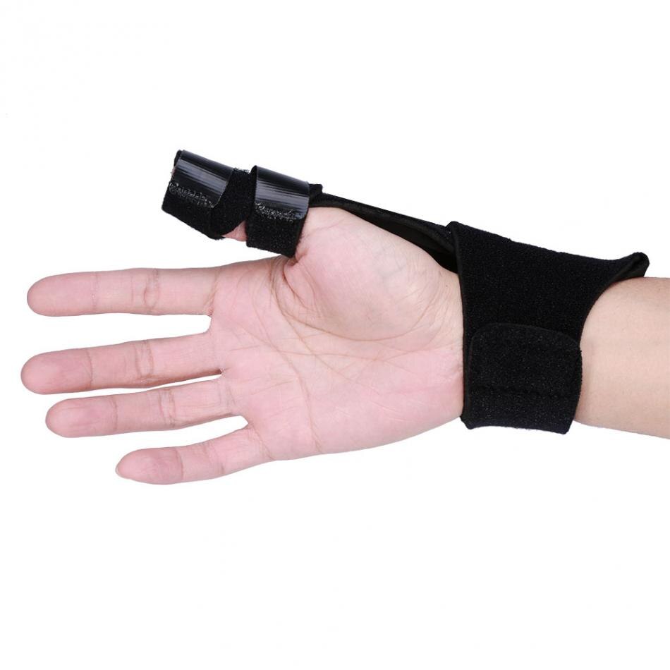 Adjustable Finger Splint Joints Fractures Stabilizer Trigger Finger Hand Support Recovery Brace Protection Fix Injury Aid Tool