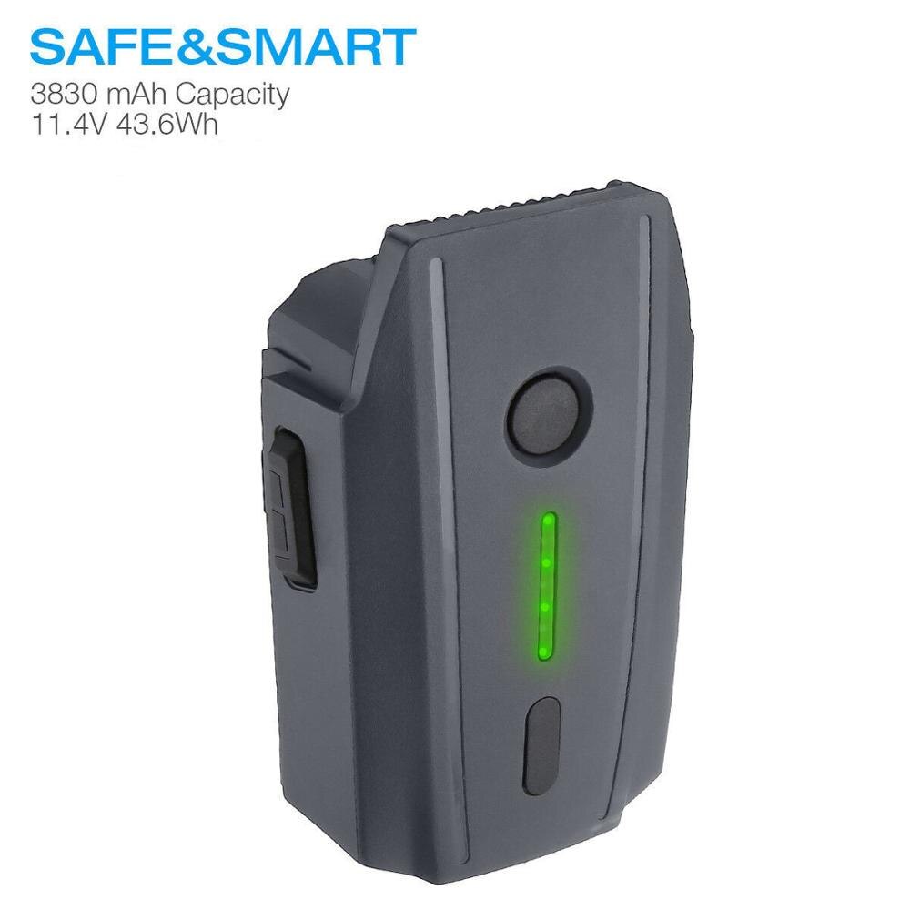 Dji Avat 2 Batterie LiPo 3830mAh 11.4V Per DJI Mavic Pro Platinum - Ricarica Intelligente, Alta Capacità Batterie Intelligenti 11.4V 2 Pezzi