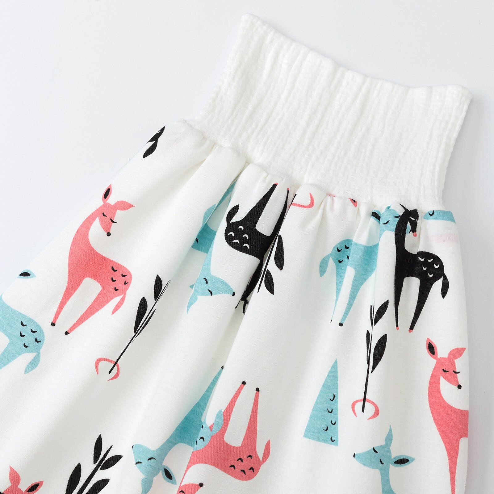 Falda de pañales para niños de 0 a 8 años, cómoda falda de pañales para niños y niñas, faldas de pañales impermeables de dibujos animados, paño de entrenamiento, pañal 3 en 1