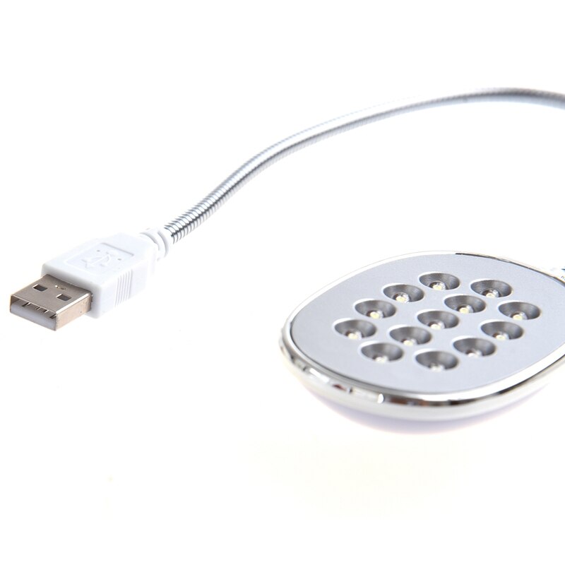 USB 13 LED Flexible Light Lamp for Laptop Pc Notebook