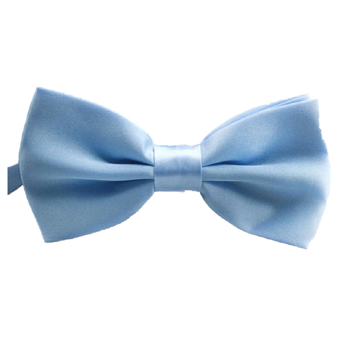 Mode Klassieke Heren Verstelbare Bruiloft Tie Bowtie Sky Blue