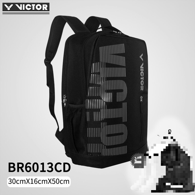Original VICTOR Badminton racket Bag Backpack Men and Women Victor Waterproof Sports Bag BR3009 with: BR6013CD