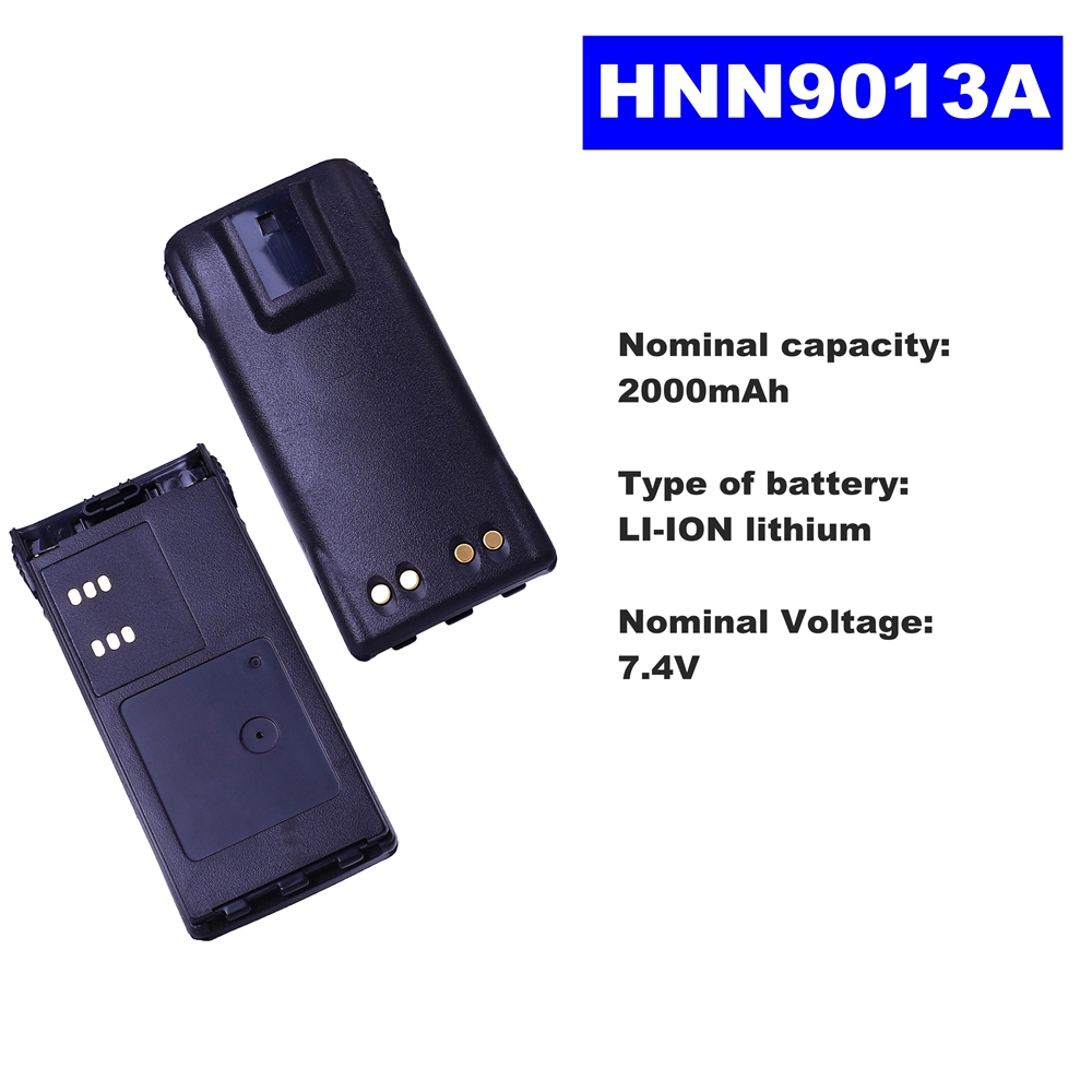 7.4 V 2000 mAh LI-ION Radio Batterij HNN9013A Voor Motorola Walkie Talkie GP320/340/328/360/ 380 PTX760/960 PRO-5150 Twee Manier Radio