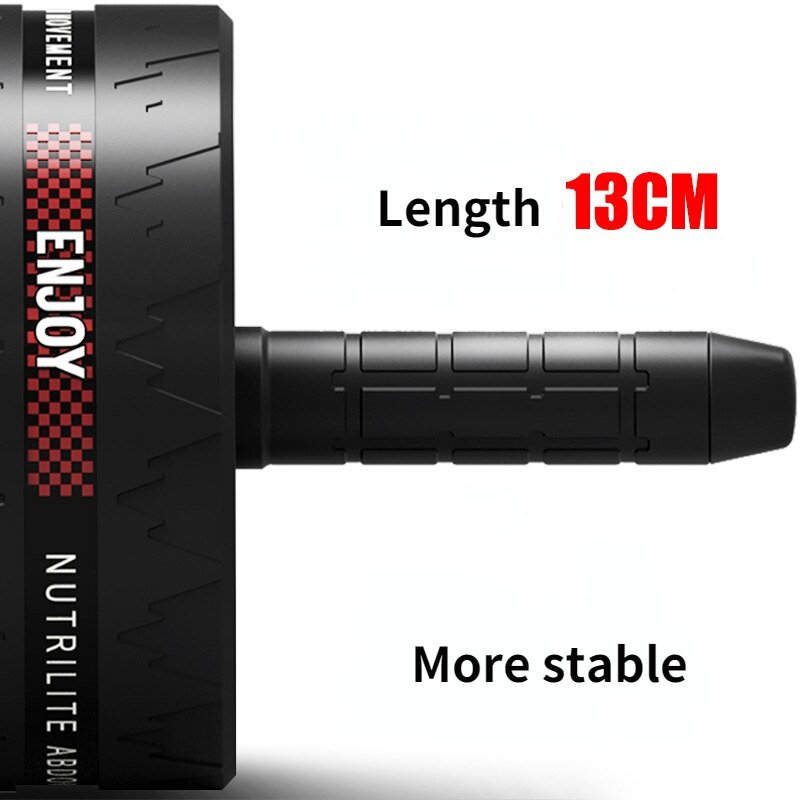 Ab Roller Abdominal Wheel Ab Roller with Mat For Arm Waist Leg Core Training Exercise Gym Fitness Equipment