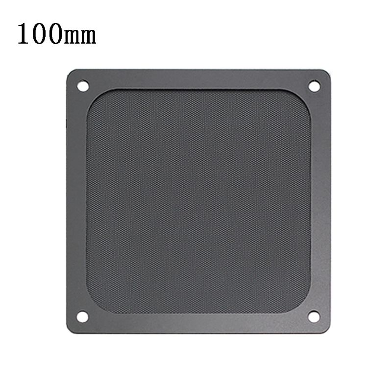 Filtro antipolvere magnetico coperchio della ventola a rete antipolvere protezione della griglia della rete con foro per PC accessori per ventola di raffreddamento della custodia del Computer: 100x100mm