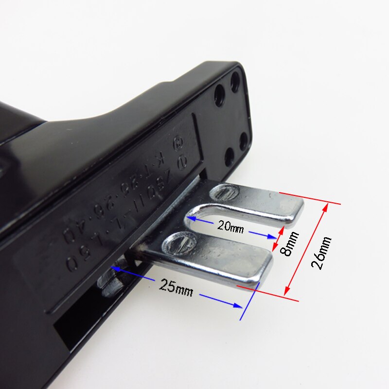Deur En Raam Transmissie Handgrepen Aluminium Platte Open Opknoping Venster Turn Handvat