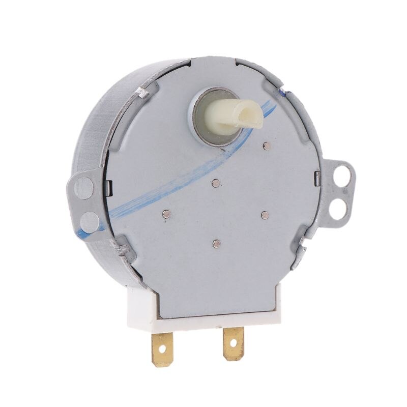 1Pc x silnik mikrofalowy CW/CCW 4 W 5/6 RPM AC 220-240V stół obrotowy synchroniczny 49TYZ-A2 Dropship