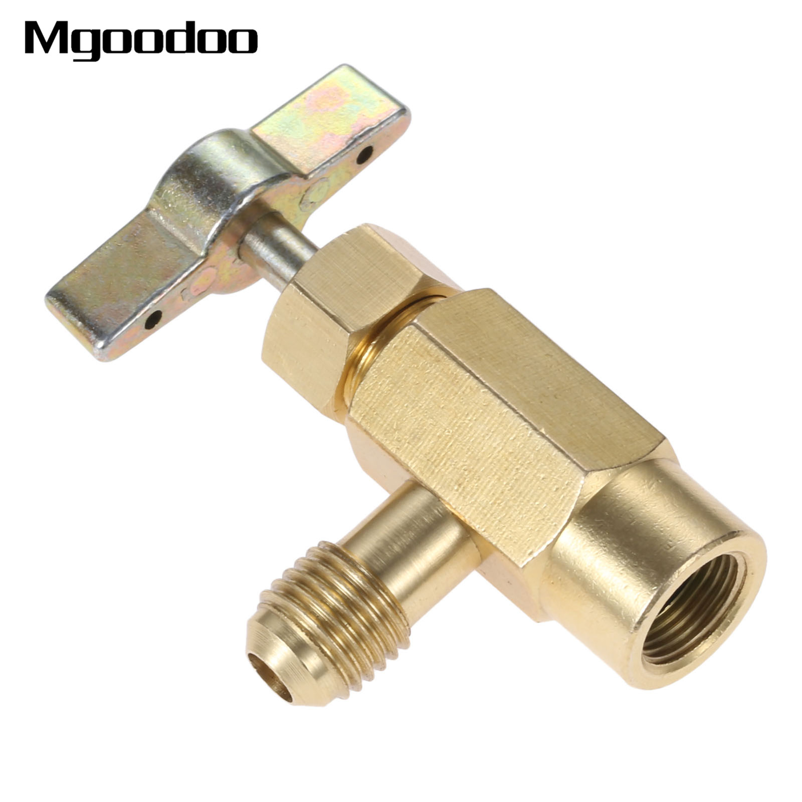 3 Stuks Koelmiddel Compacte Kogelkraanadapter 1/4 SAE Voor R410A R R12 R22 Ac Hvac R12 R22 Naar R134a