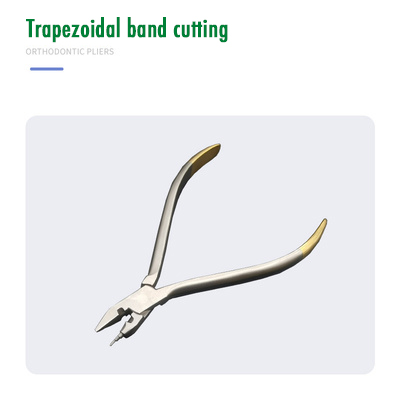 Insert de coupe d'extrémité de fil mécanique en acier inoxydable, support courbé formant des pinces trapézoïdales de couple: Brossé Ardoise