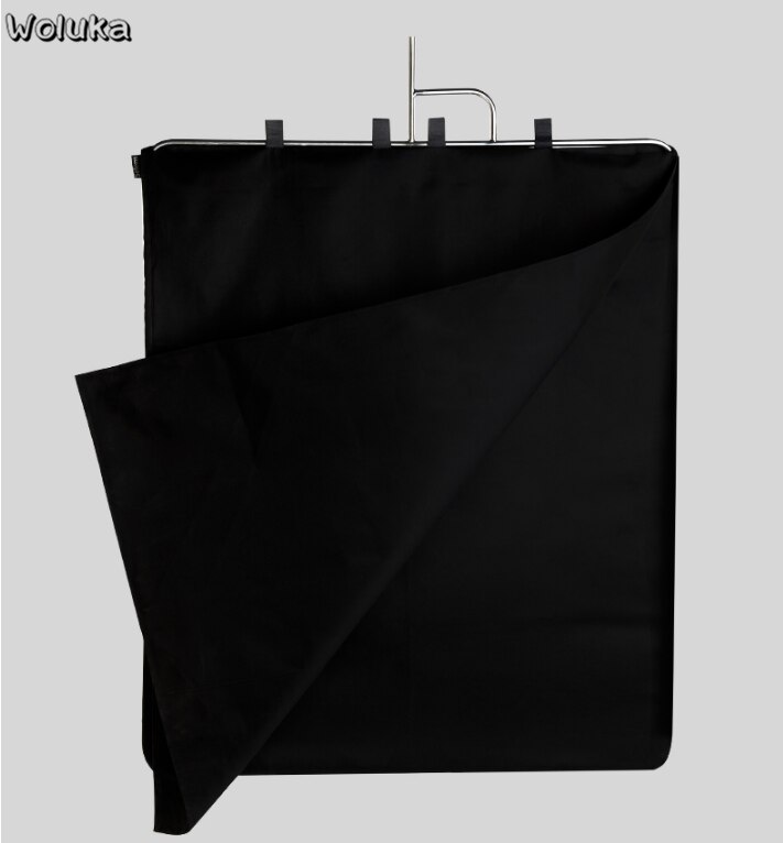 Zacht Licht Fotografie Vlag Board Zwarte Doek Studio Figuur Schieten Achtergrond Doek Outdoor Schieten Zwart Absorberende Doek T18