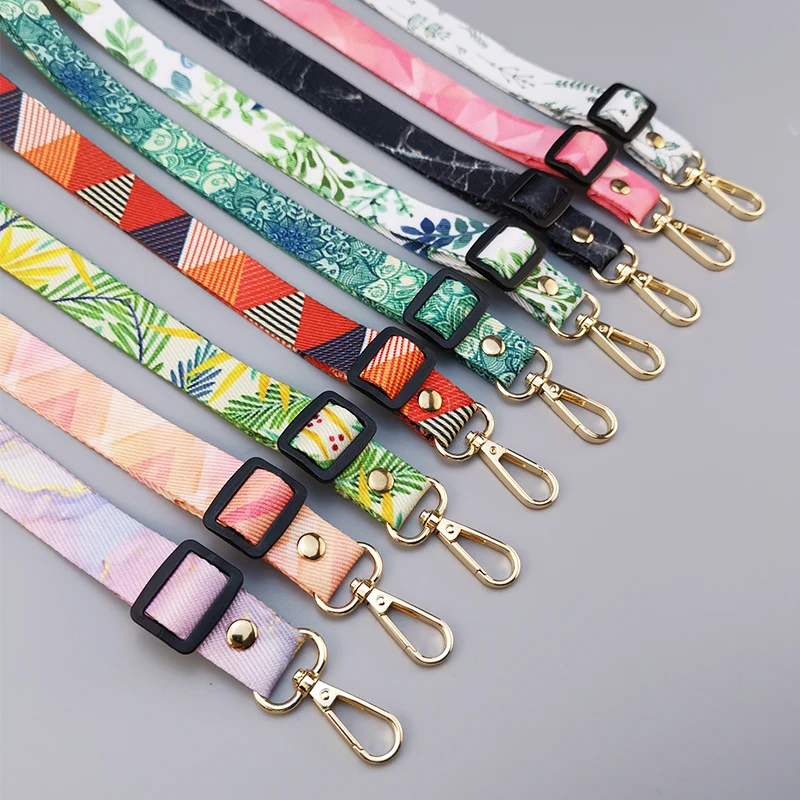 Uniwersalny klips do telefonu Antilost Retro wzór pasek Crossbody długi pasek regulacja długości wiszący pasek na szyję smycz do telefonu komórkowego