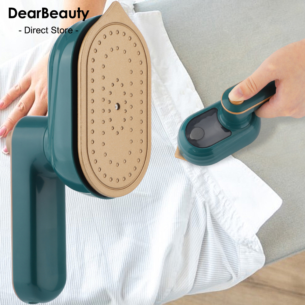 Upgrade Portable Mini Ironing Machine 180°Rotatable Handheld Steam Iron Foldable Travel Garment Steamer Steam Iron