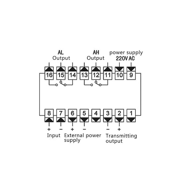 Load Cell Indicator Display Weighing Transducer Batching Trasmitter S Weight Sensor 2 Way Output 96x48 N1HF