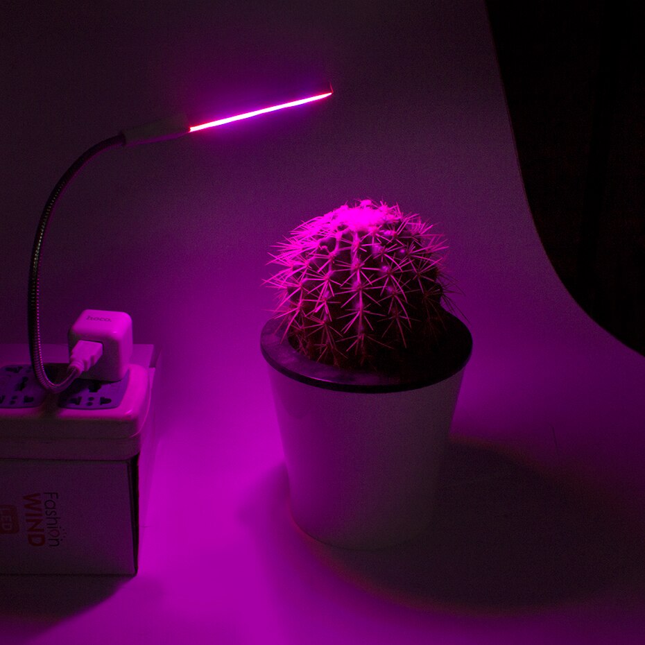 USB Led Grow Light Full Spectrum Fitolampy usb DC 5V 3W Led Plant Grow Light Flexible Led Growing Lamp for Indoor Plant Flower