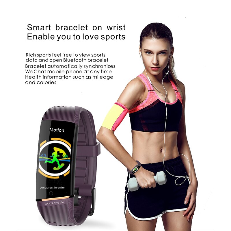 E98 Smart Watch Men Women Heart Rate Monitoring Support SMS Call Reminder Waterproof Activity Tracker Smart Band for IOS Android