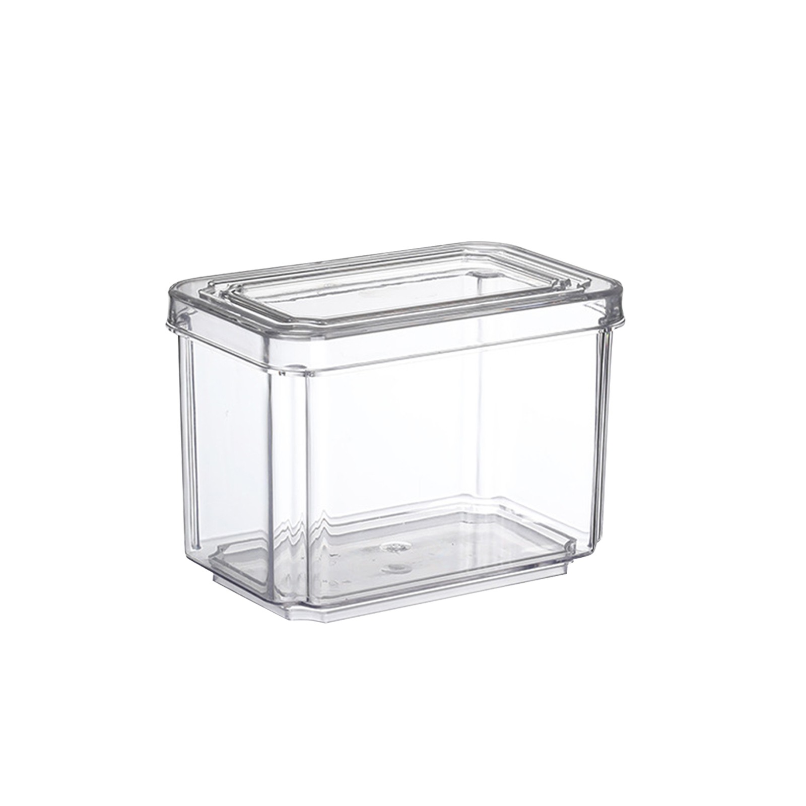 Neue Kühlschrank Organizer Behälter Stapelbare Kühlschrank Lebensmittel Lagerung Kasten Mit Griff Klar Kunststoff Speisekammer Lebensmittel Gefrierschrank Organizer Werkzeug: Grün