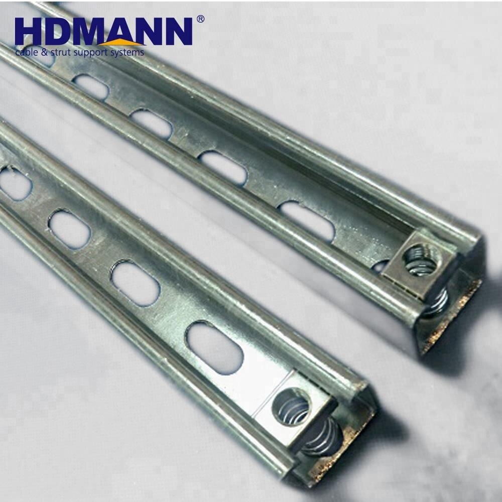 Galvanized Cold Rolled Steel Punching Hole Strut Channel photovoltaic support systems