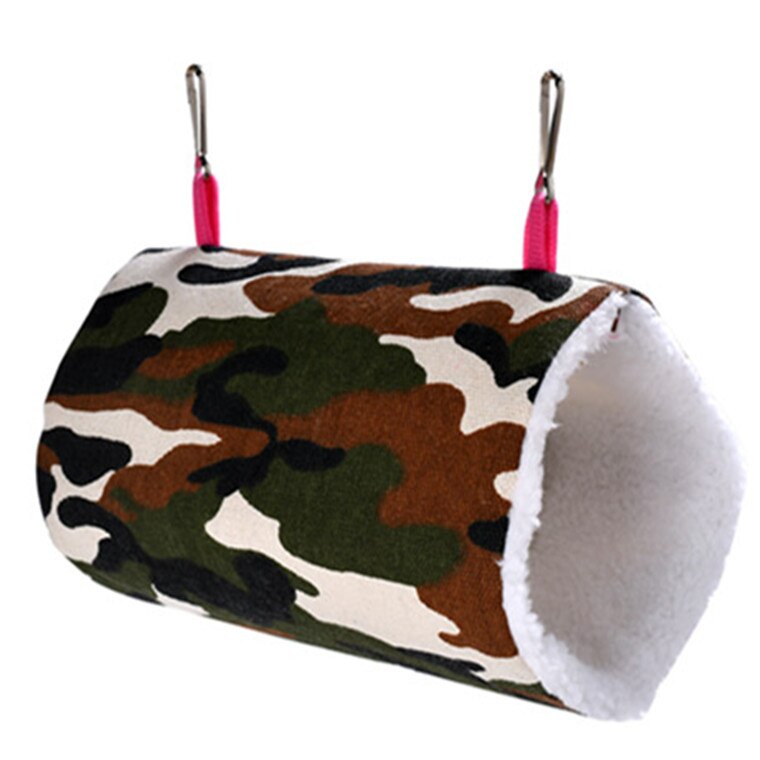Small Pet Sleeping Bed Graffiti Pet Bed Hamster Hedgehog My Neighbor Totoro Parrot Tunnel Hammock Hamster Tunnel Toy Pet Tools: 13 L