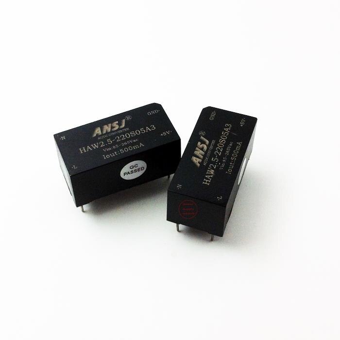 Power module 220 V naar 5 V module power 2.5 W output 500mA HAW2.5-220S05A3