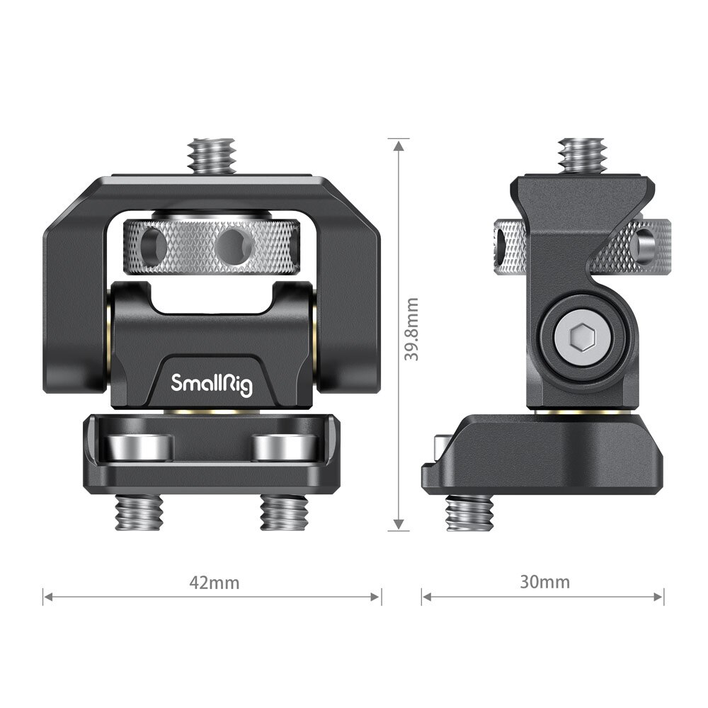 SmallRig Swivel and Tilt Adjustable Monitor Mount With Screws Mount For Camera/Monitor/Light/Microphone Dslr Accessories -2904