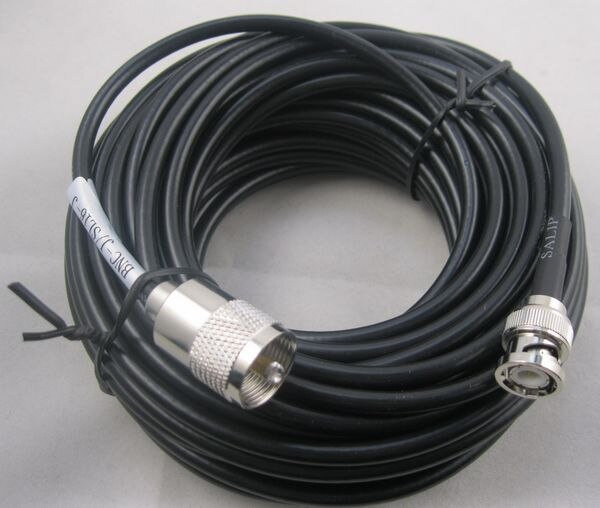 -3 15 meter BNC-J-SL16-J feeder kabel