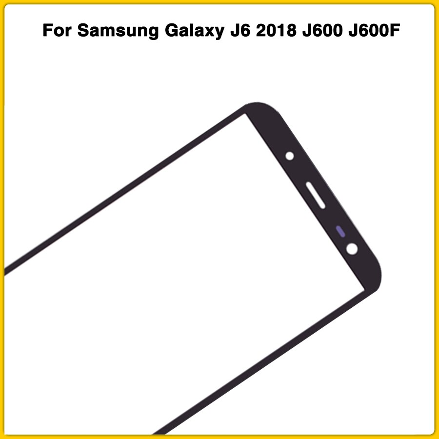 LCD voor glas Voor Samsung Galaxy J6 J600 J600F SM-J600F/DS SM-J600 Display Digitizer Sensor outer Glas touch Screen