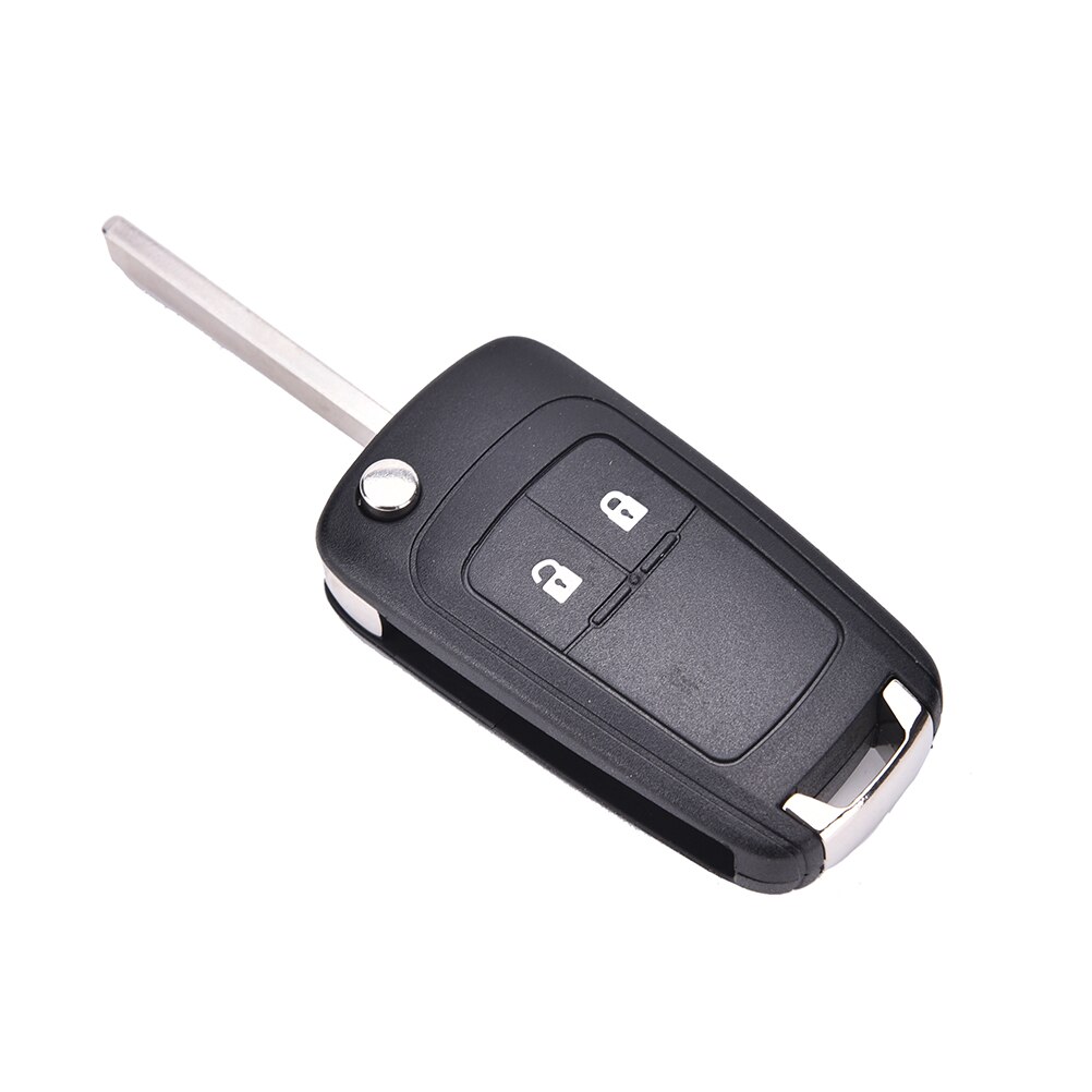 2 Button Flip Remote Key Case Shell Voor Chevrolet Epica Lova Spark