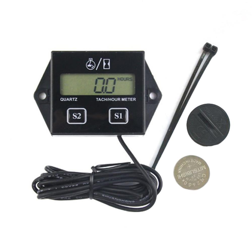 Motorfiets Onderdelen High-Speed Meter Benzinemotor Grasmaaier Toerenteller Digitale Display Puls Snelheid Snelheidsmeter Toerenteller Timer