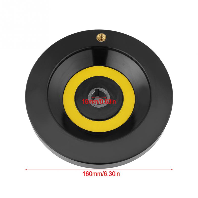 Lathe Milling Machine Rear Ripple Hand Wheel With Revolving Handle 63mm 80mm 125mm 160mm 200mm Handwheel: 16x160mm