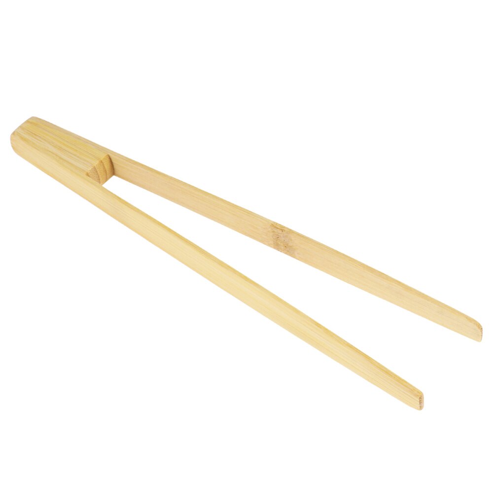 OUNONA bambou grille-pain pince de cuisine longue prise facile grille-pain pince de service pour la cuisson pain grillé Barbecue cuisson friture