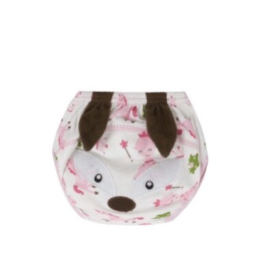 4Layers Cotton Baby Nappies Diapers Reusable Training Pants Panties Breathable Children Cloth Diaper Waterproof Washable: Style3 / 80