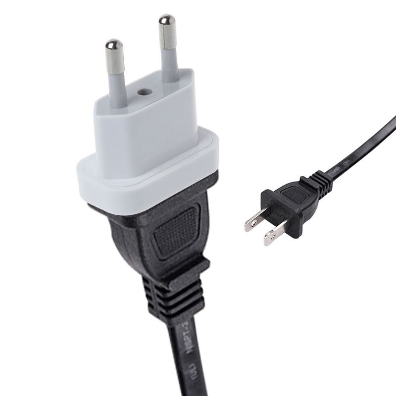 4Mm Ons Jack Naar Eu Plug Outlet Travel Charger Power Socket Adapter Vs Naar Europa Europese Regelgeving Opladen Converter plug 652E