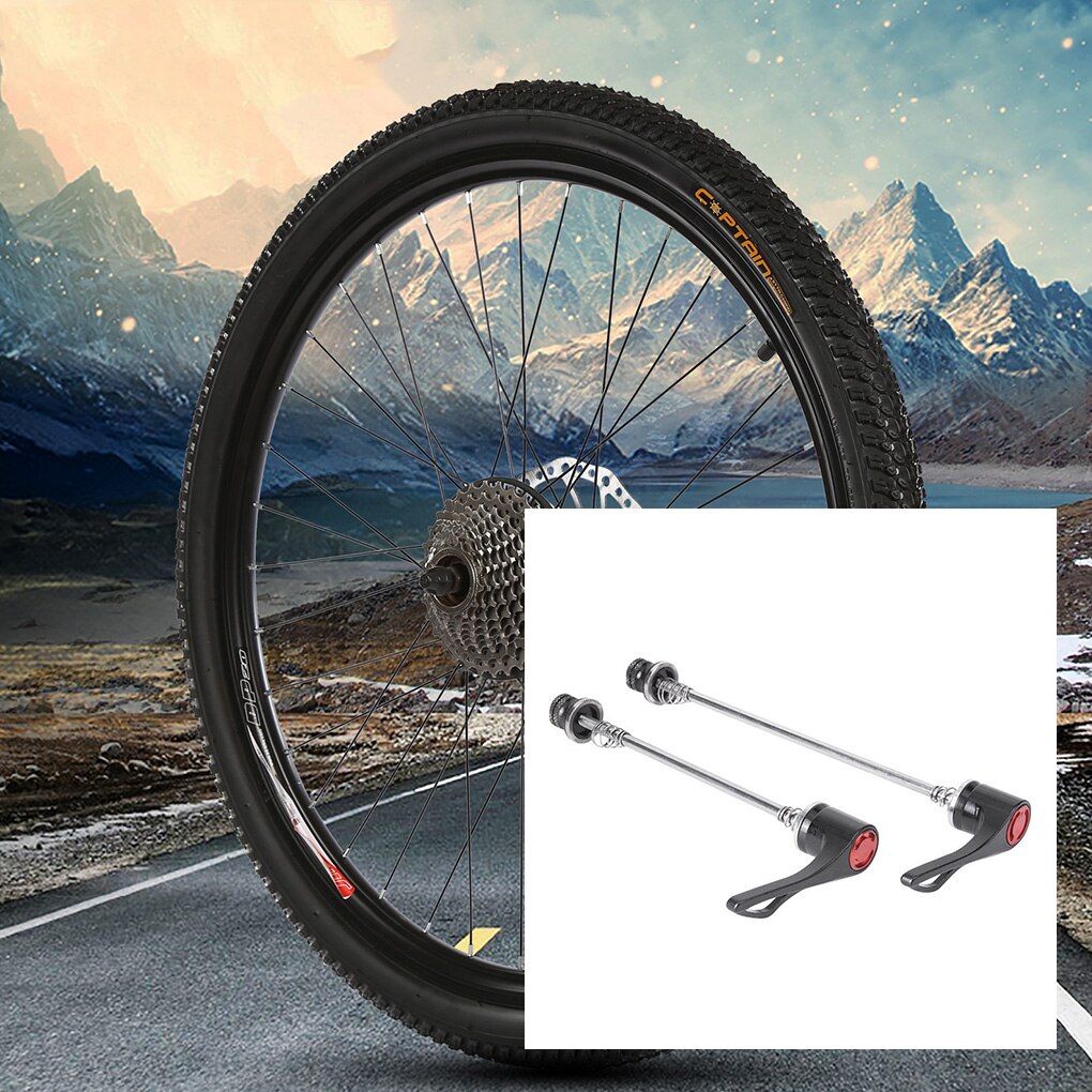 1 par cykel bremsenav spyd cykel foran &amp; bageste hurtigudløser navgrebspyd til cykeltilbehør