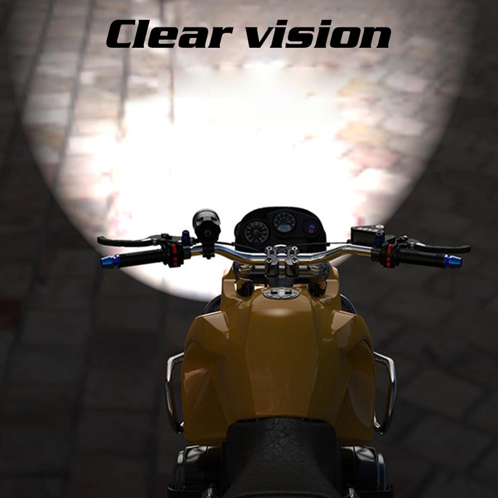 Motorrad LED Scheinwerfer Scheinwerfer LED Hilfs Nebel Licht Assemblie Fahren Lampe für BMW Honda Kawasaki Cafe Rennfahrer Yamaha
